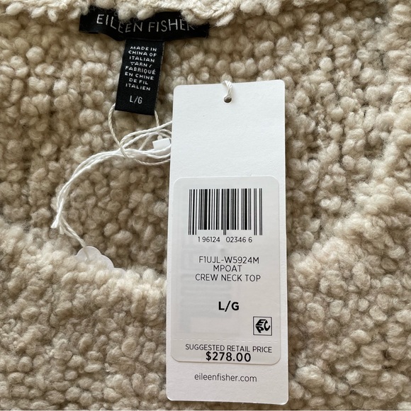 Eileen Fisher Crewneck Wool Sweater - Picture 14 of 16